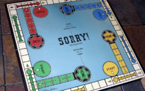 Original Sorry board game